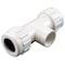 Apollo 1 in. x 1 in. PVC Compression Tee Fitting with 1 in. FIP Branch PVCCOMPT1F - alternate 1